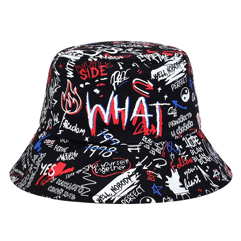 Bucket Hat graffiti