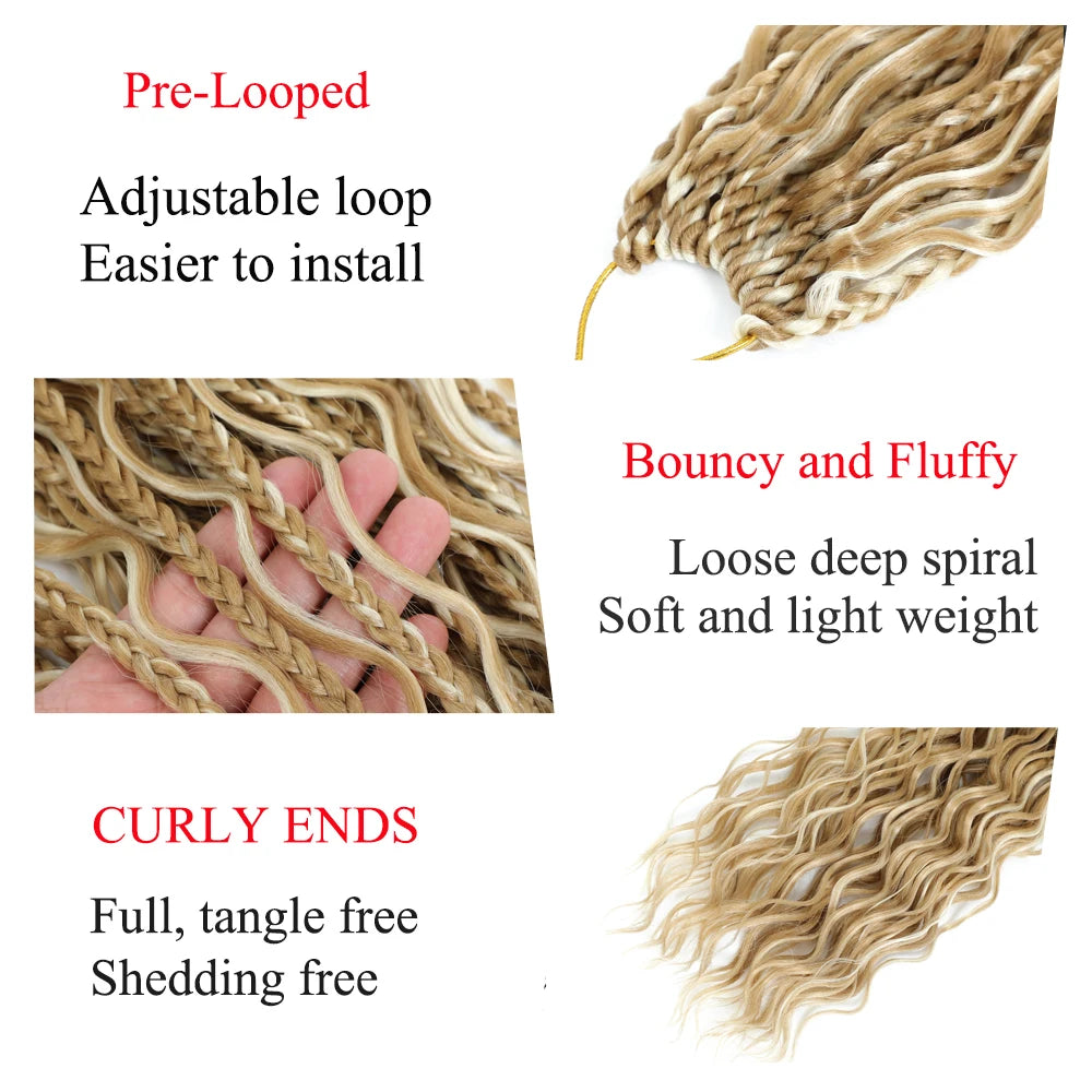 Synthetic Goddess Box Braid