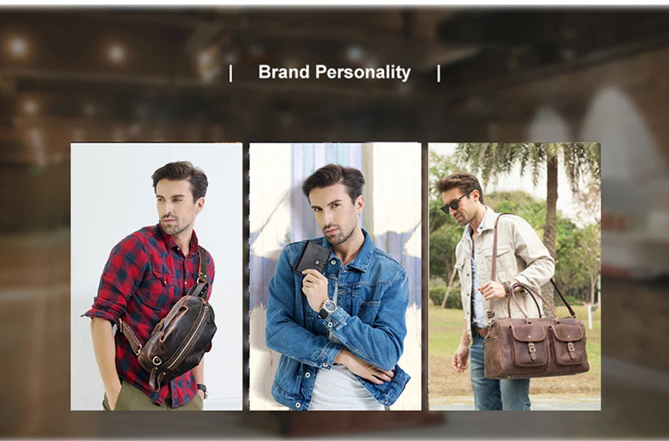 Cowhide Leather Wallet For Mens