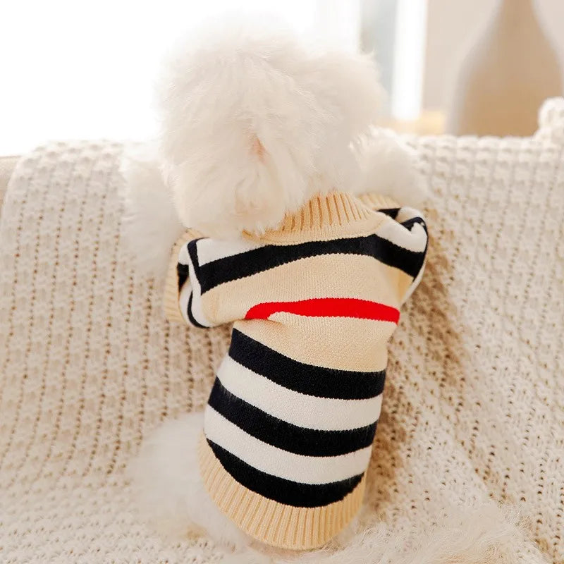 Luxury Dog Clothes Chihuahua Pet Striped
