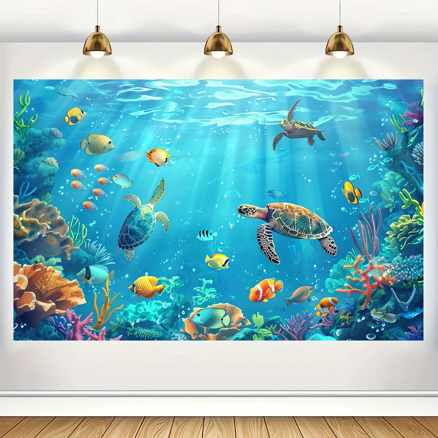 Underwater Party Background