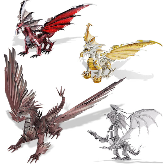 Piececool 3D Metal Puzzles  dragon