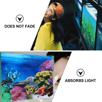 3D Landscape Double Sided Fish Tank Background