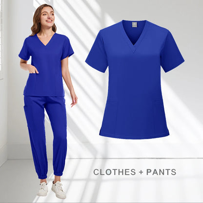 Medical Scrub Suits Uniform Women