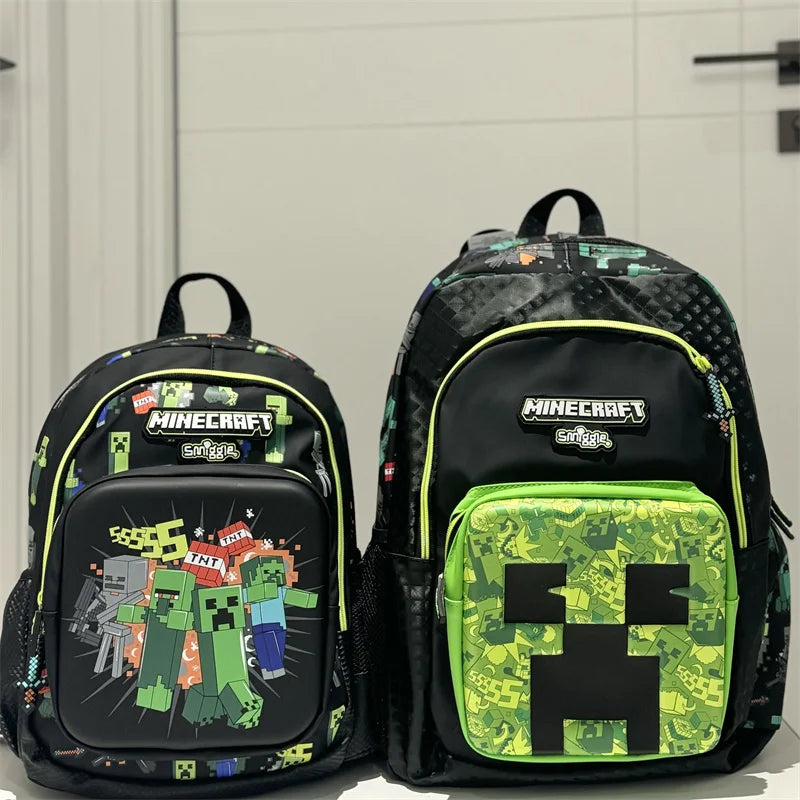 Schoolbag back pack minecraft