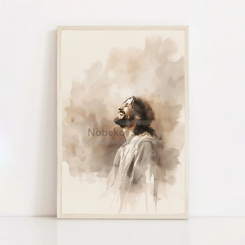 Modern Christian Jesus canvas
