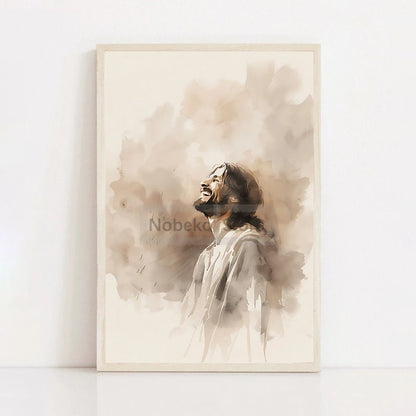 Modern Christian Jesus canvas