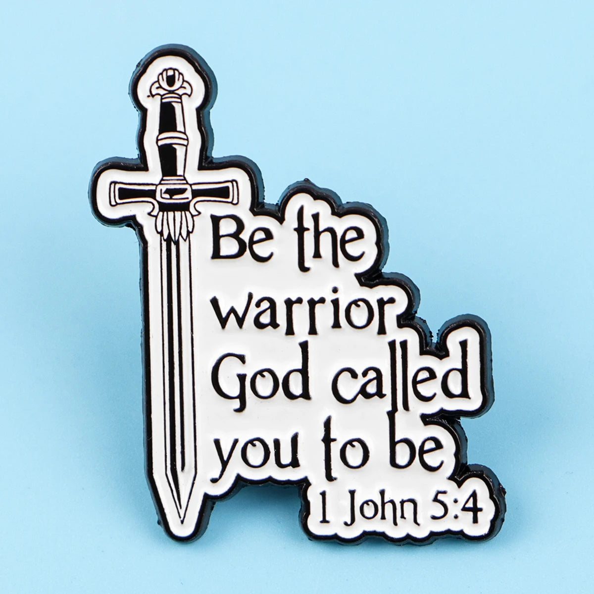Jesus & Bible Enamel Pin