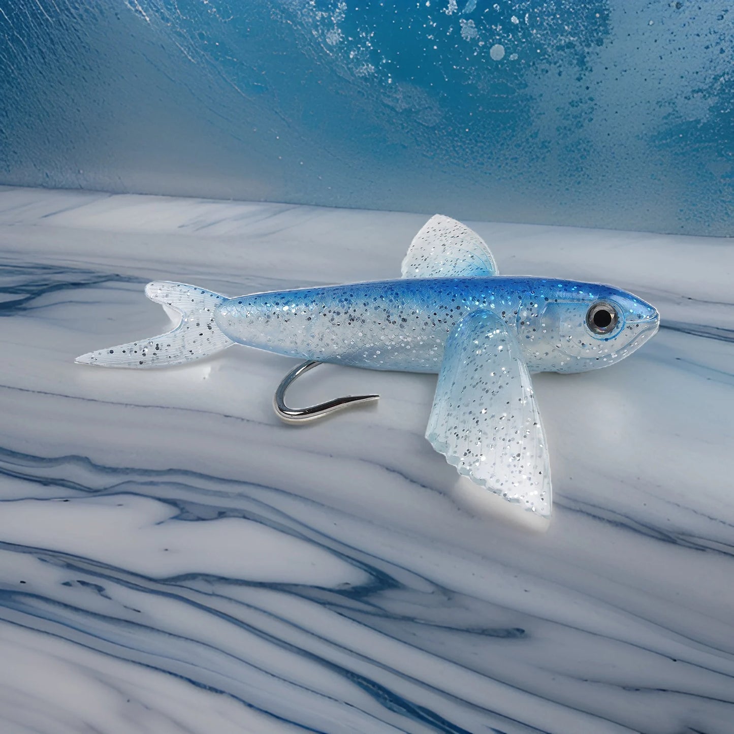 Soft Tuna Lure Flying Fish Artificial Bait