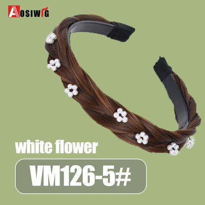 Synthetic Fishbone Braided Headband