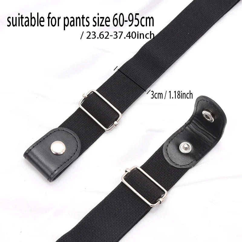 Adjustable Buckle-Free Belt for Women