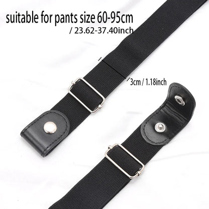 Adjustable Buckle-Free Belt for Women