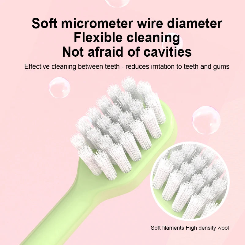 4/10 pcs Children's soft bristled toothbrush