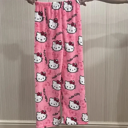 Hello Kitty fleecy pajamas