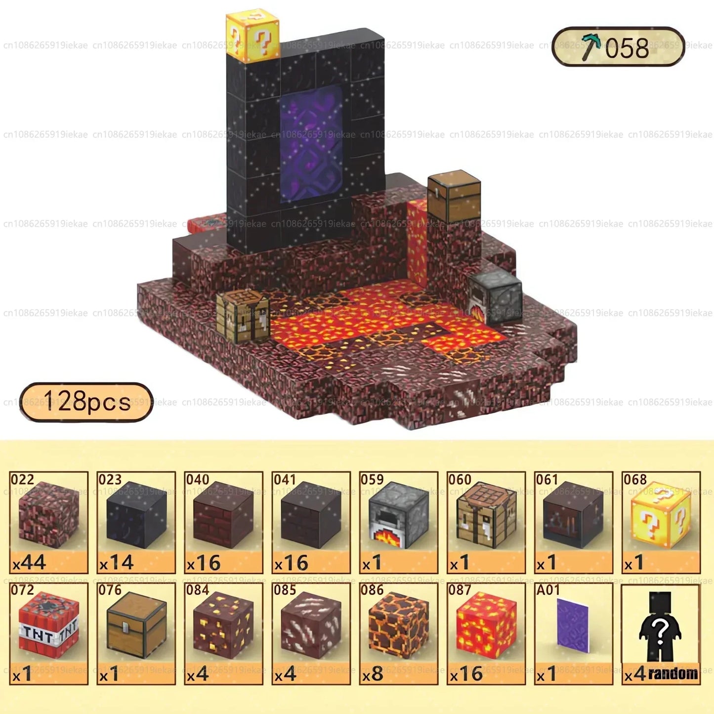 Minecraft Magnetic Building Blocks Mine World Magnet