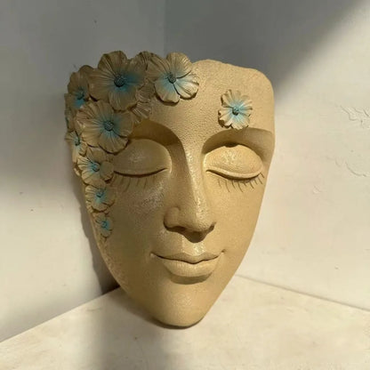 Funny Face Sculpture Planter