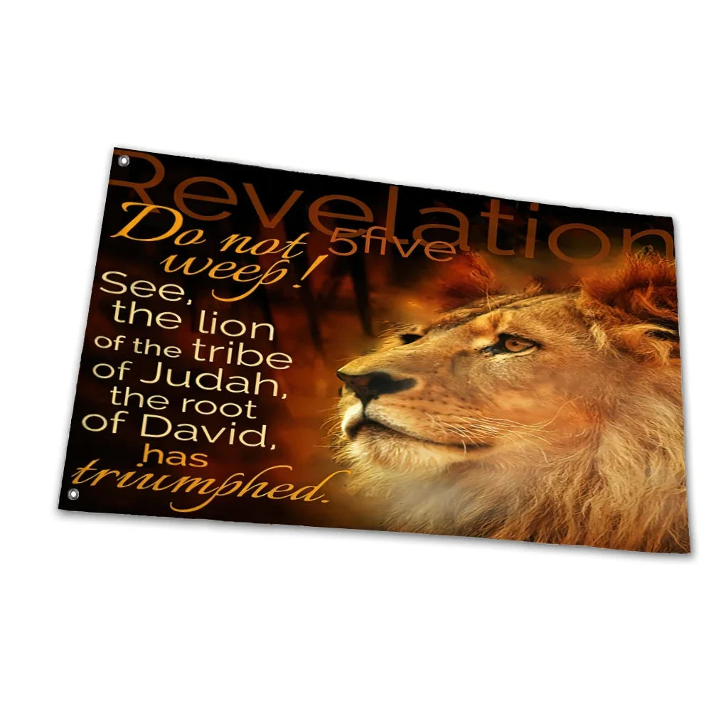 Tribe of Judah Lion Flag