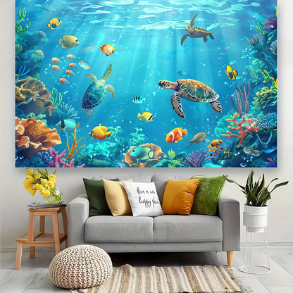 Underwater Party Background
