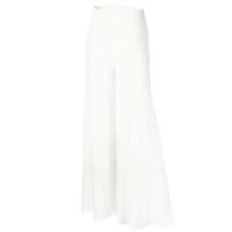 Womens High Waist Wide Leg Maxi Long Pants  S-4XL