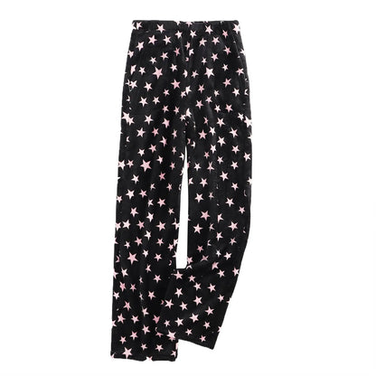 Pajama Pants Plush Sleep Pants Soft