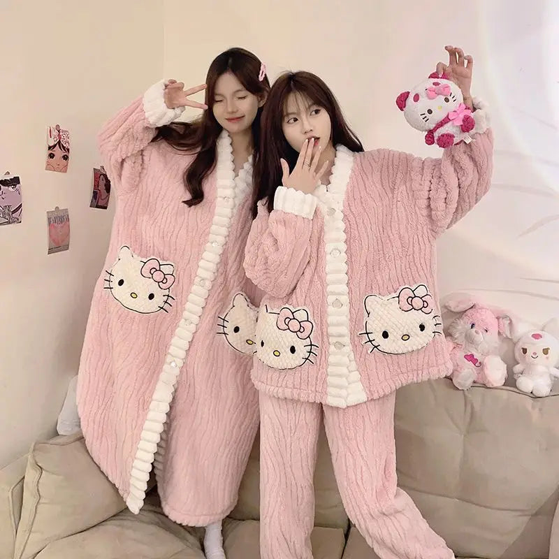 Hello Kitty Pajamas Pajamas Girls Long-