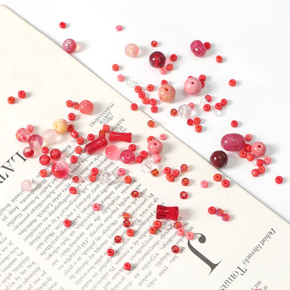 3-12mm 30g/bag Multicolor Mixed Glass Beads