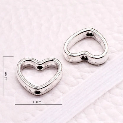 Fashion 20pcs/Lot Love Heart Hollow Loose