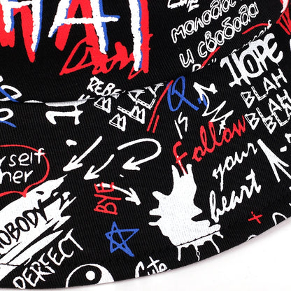 Bucket Hat graffiti