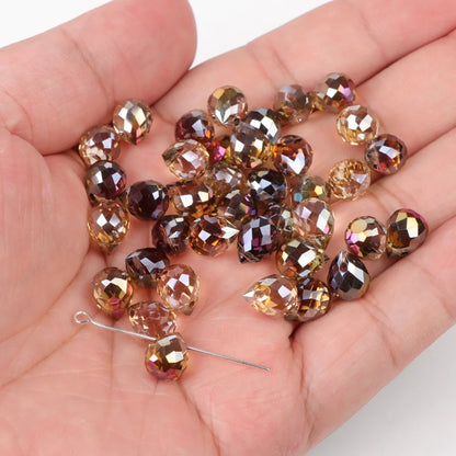 Water Drop  Crystal Glass Beads Czech