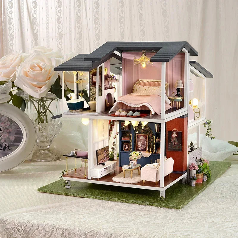 Miniature House Ornaments