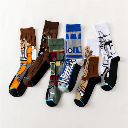 1 pair Autumn Winter Anime Socks