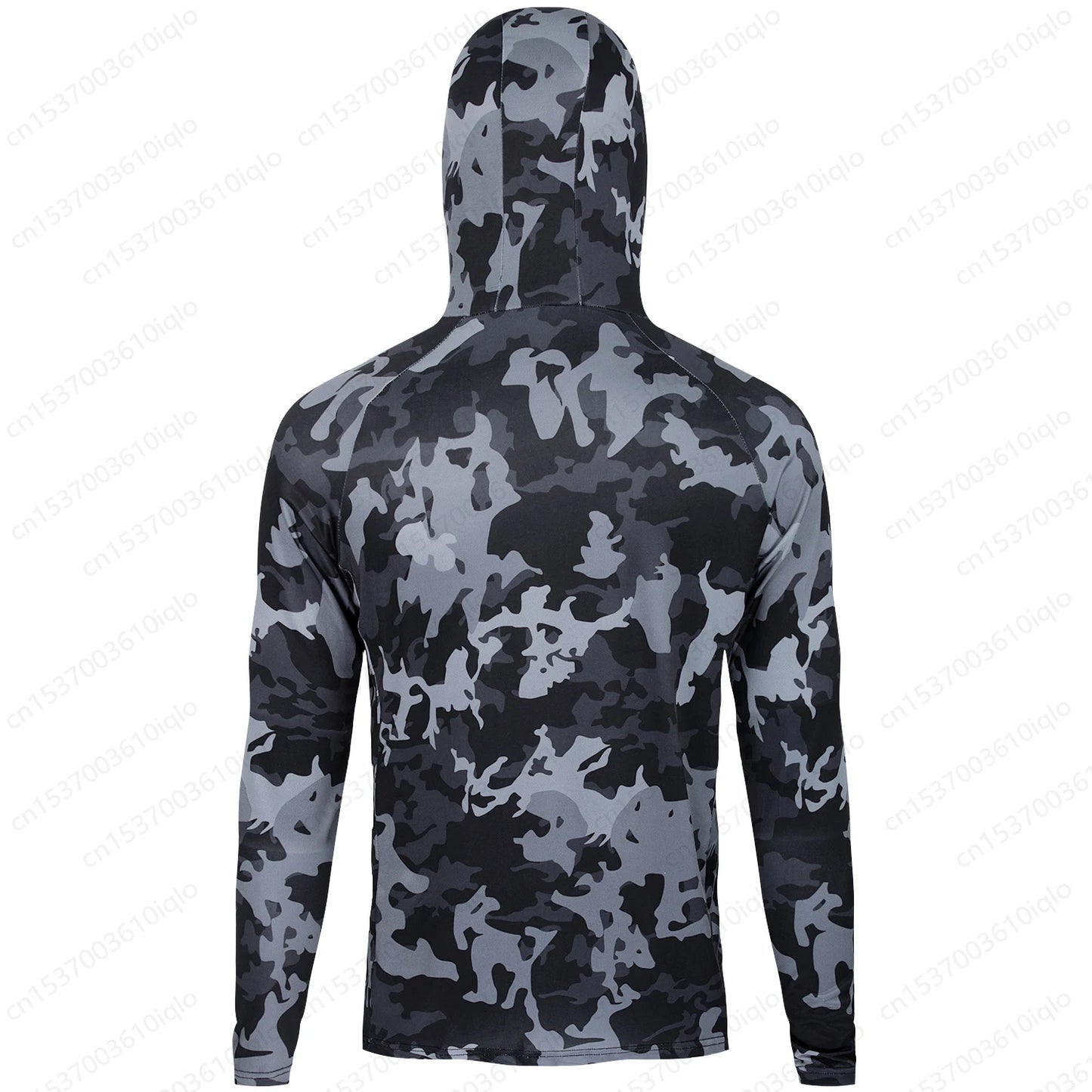 Fishing Shirts Men Long Sleeve Hooded Fishing Wear