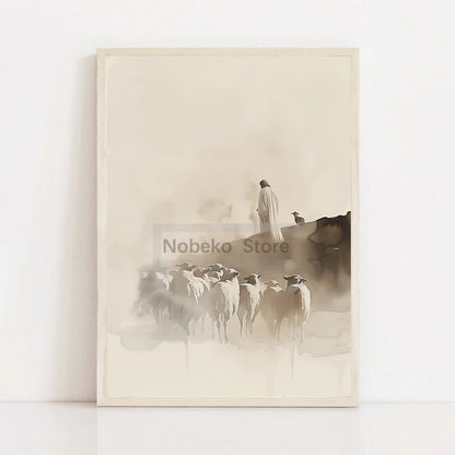 Modern Christian Jesus canvas