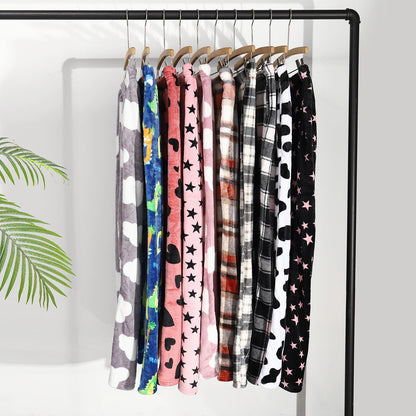 Pajama Pants Plush Sleep Pants Soft