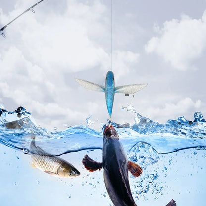 Soft Tuna Lure Flying Fish Artificial Bait