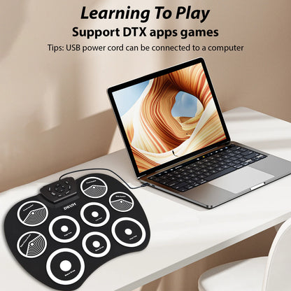 Electronic Drum Set Hand Roll