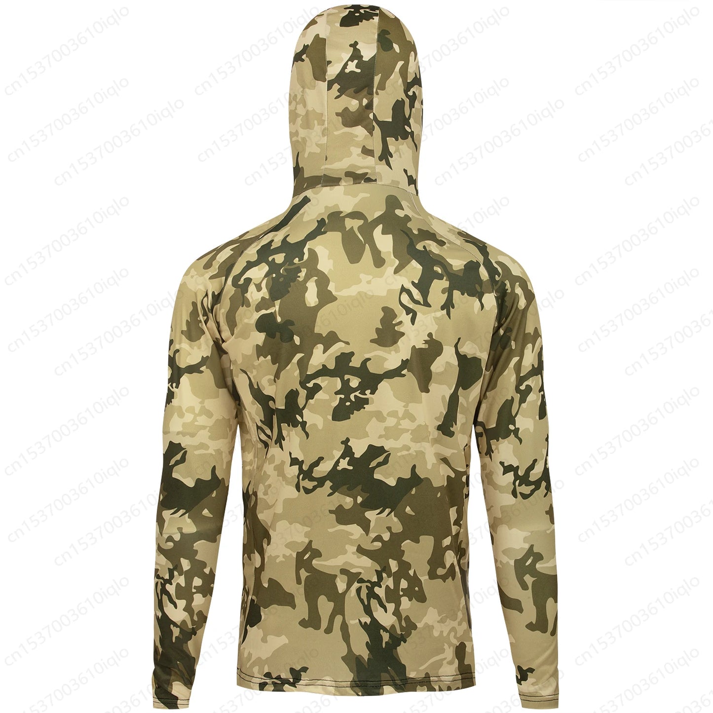 Fishing Shirts Men Long Sleeve Hooded Fishing Wear