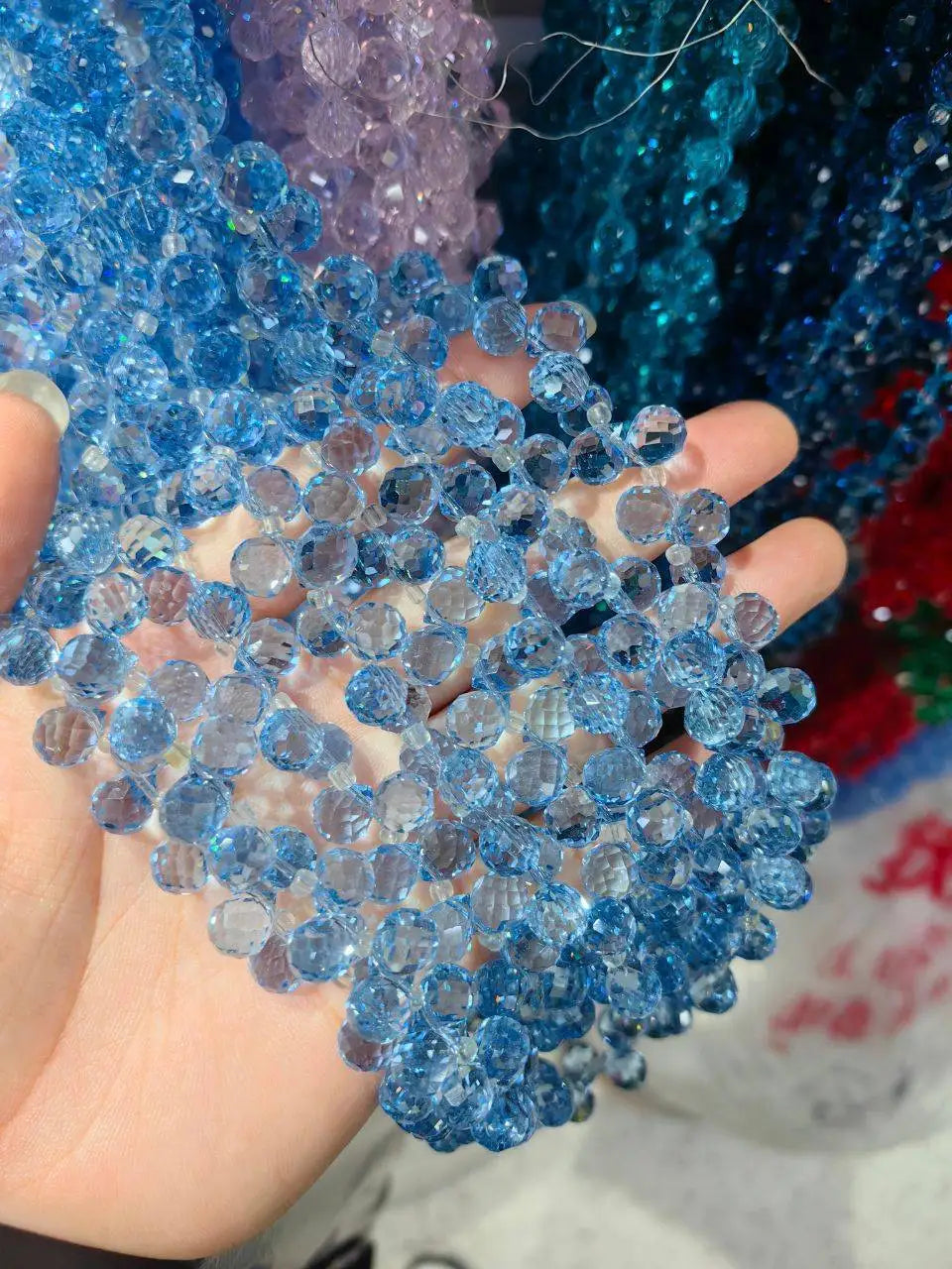 Water Drop  Crystal Glass Beads Czech