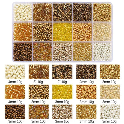 150g/Set Glass Accessories 15 Grid Glass