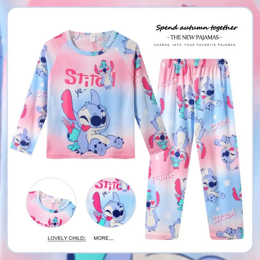 Girls Pajamas Sets Sleepwear Hello Kitty