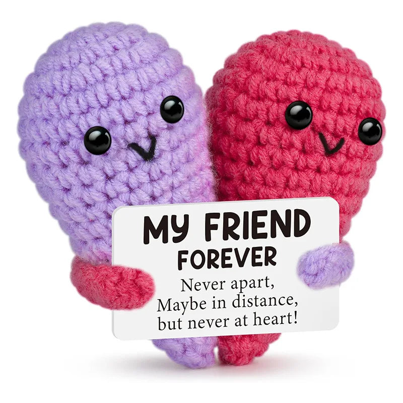 Cute Crochet Emotional Support Heart Hug