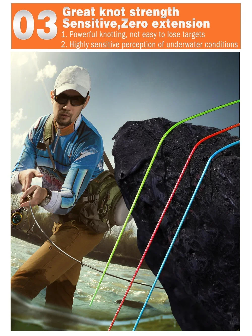 8 Strands Braided Fishing  line