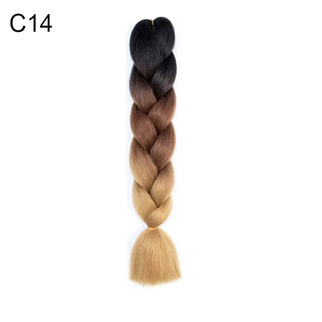 24Inch Synthetic Braiding Hair Extens