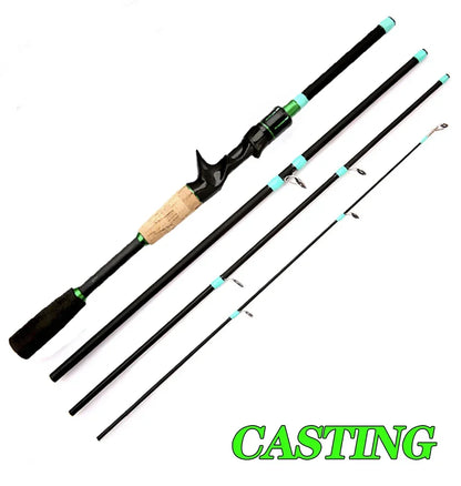 Micro Fish Lure Fishing Rods 1.8m 2.1m Carbon