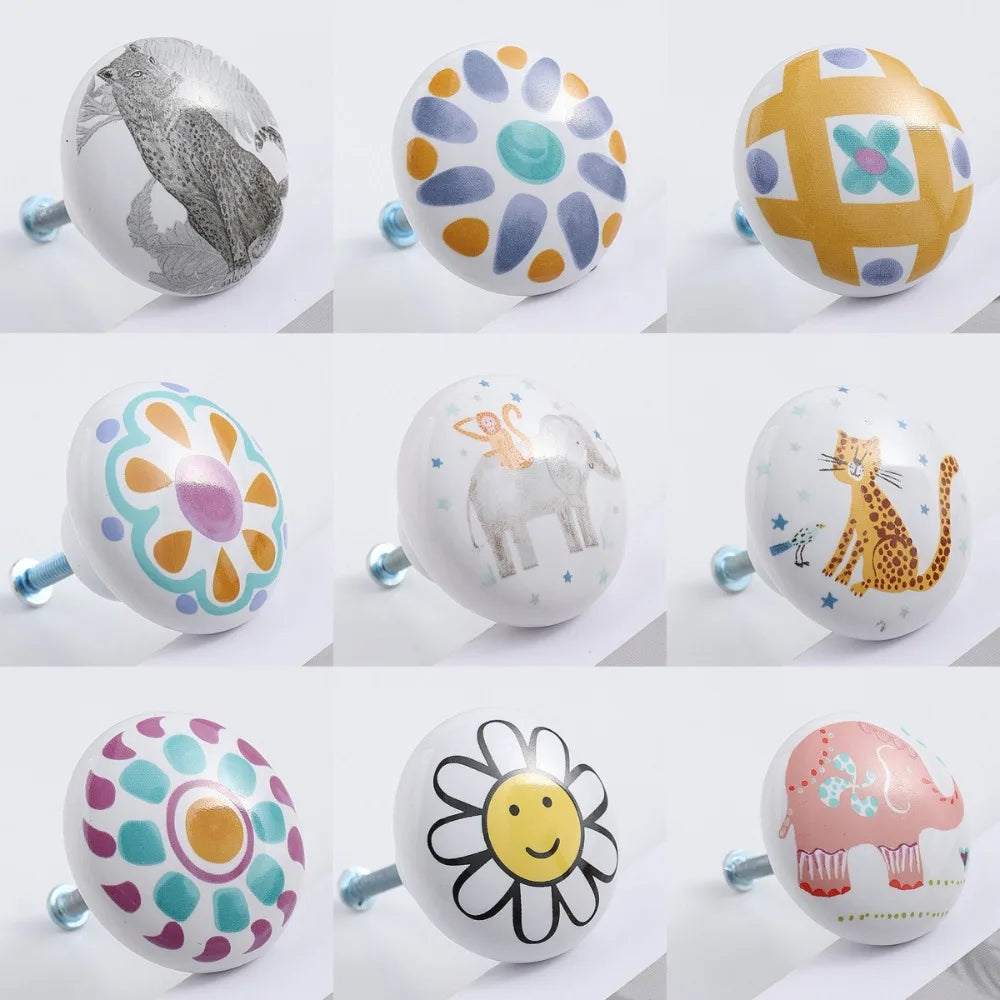 Wardrobe Pulls Ceramic Door Handles