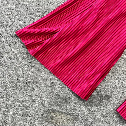 Fashion New Women Solid Casual Loose Two Pieces Set