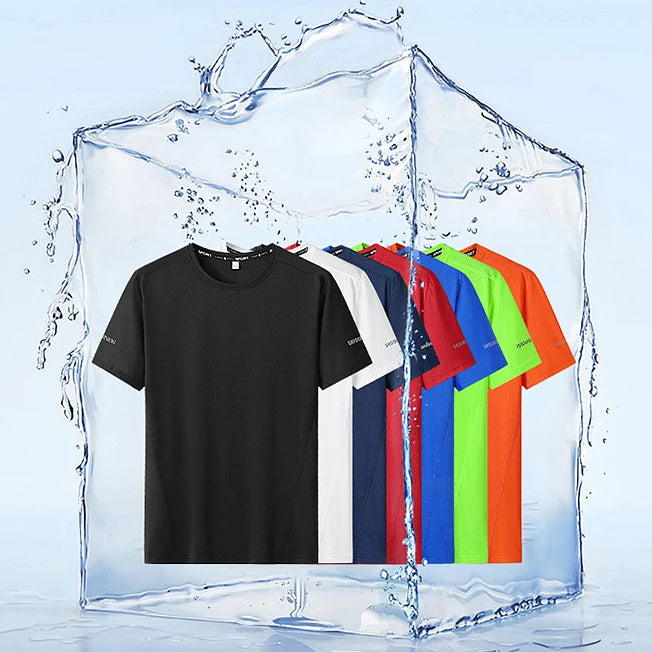 T-shirt Big Size 9XL for Men Quick Drying T-shirt for Men