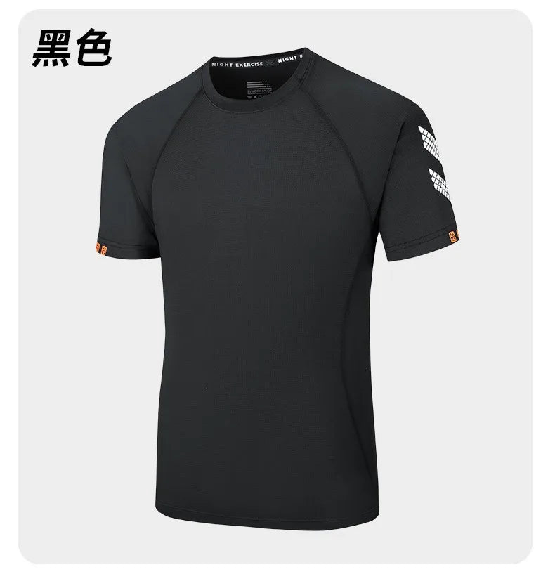 9XL Round Neck Breathable T-shirt