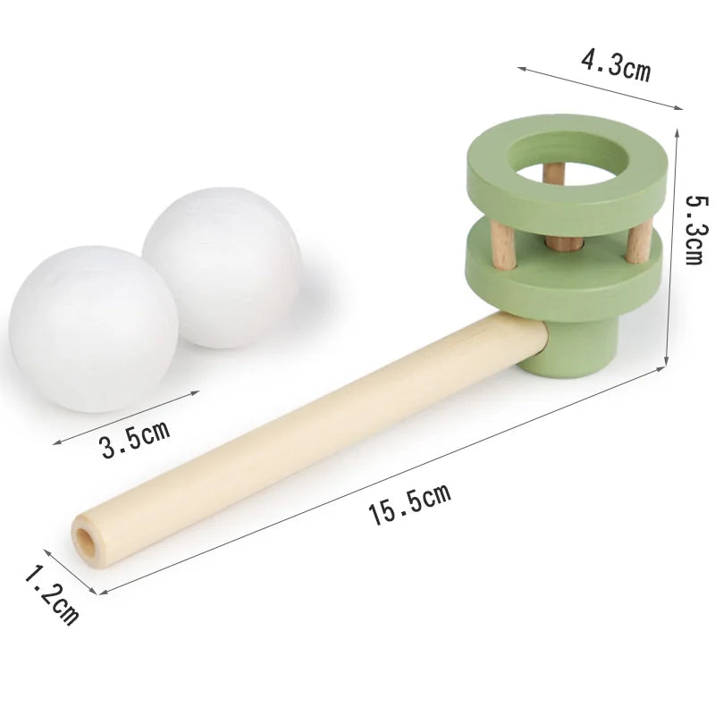 Wooden Balance Blowing Toys