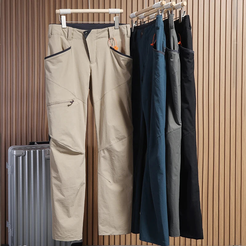 Lightweight Breathable Men's Summer Casual Pants Qui Dry Elastic Soft